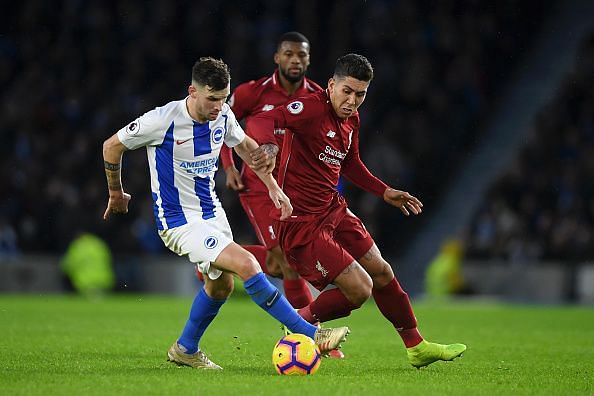 Brighton were combative and contained Liverpool's attackers